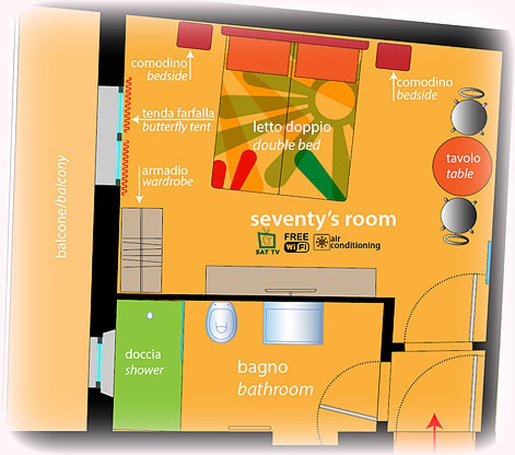 Zip B&B . Design In פירנצה מראה חיצוני תמונה
